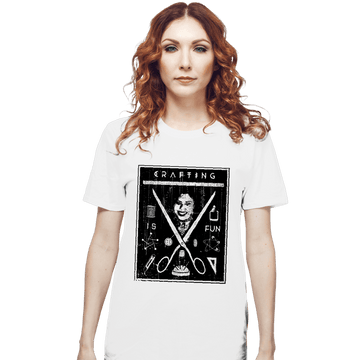 Secret_Shirts T-Shirts, Unisex / Small / White Crafting Is Fun Secret Sale