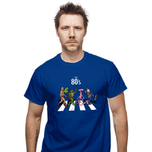 Load image into Gallery viewer, Daily_Deal_Shirts T-Shirts, Unisex / Small / Royal Blue The 80&#39;s Road

