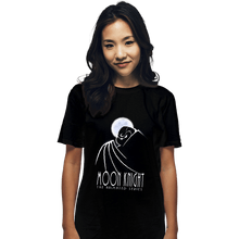 Load image into Gallery viewer, Secret_Shirts T-Shirts, Unisex / Small / Black Moon Knight The Animated Series
