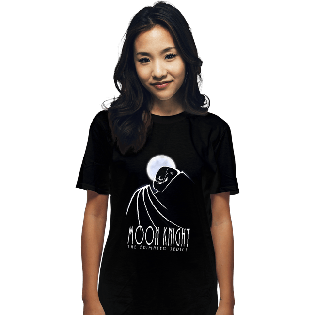 Secret_Shirts T-Shirts, Unisex / Small / Black Moon Knight The Animated Series