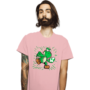 Secret_Shirts T-Shirts, Unisex / Small / Pink Yoshi's Revenge