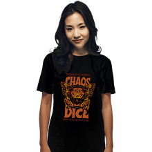 Load image into Gallery viewer, Daily_Deal_Shirts T-Shirts, Unisex / Small / Black Chaos Dice
