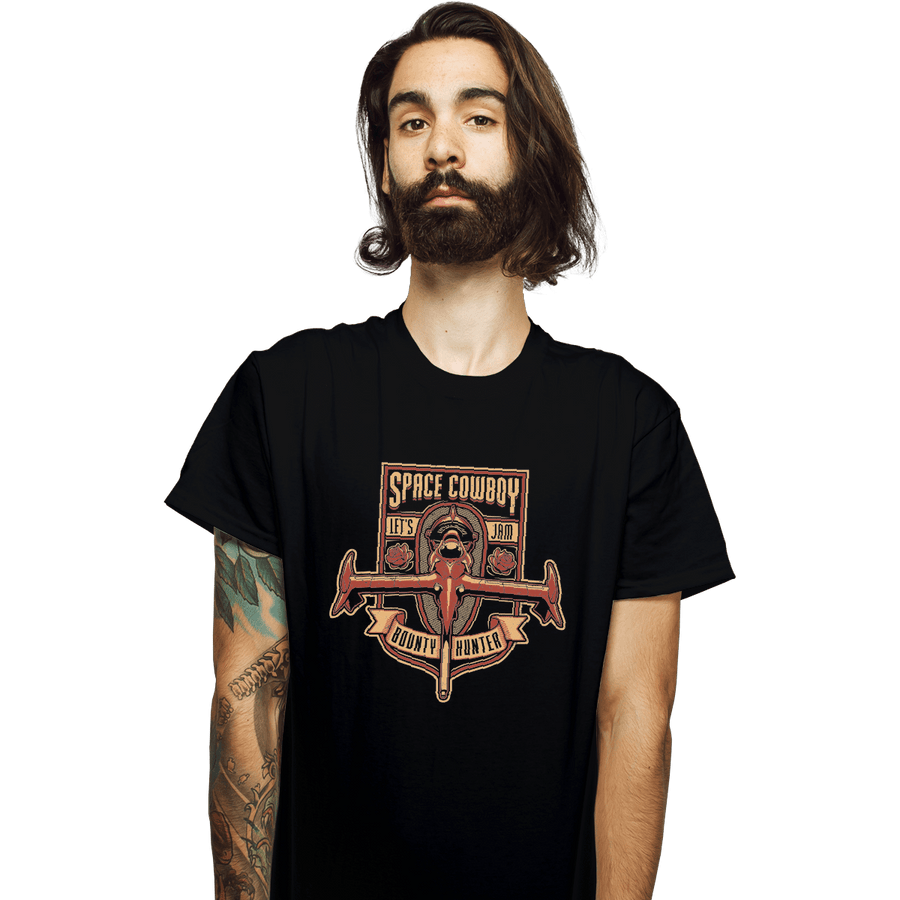 Shirts T-Shirts, Unisex / Small / Black Just a Humble Bounty Hunter