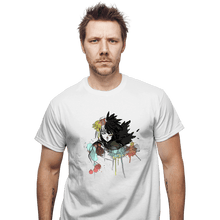 Load image into Gallery viewer, Secret_Shirts T-Shirts, Unisex / Small / White Howl Watercolors
