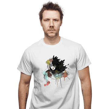Secret_Shirts T-Shirts, Unisex / Small / White Howl Watercolors