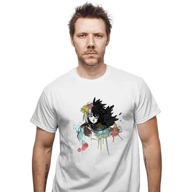 Secret_Shirts T-Shirts, Unisex / Small / White Howl Watercolors