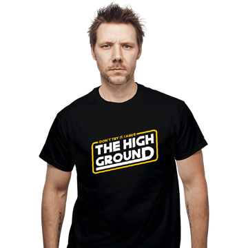 Shirts T-Shirts, Unisex / Small / Black The High Ground