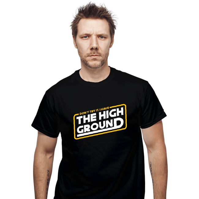 Shirts T-Shirts, Unisex / Small / Black The High Ground