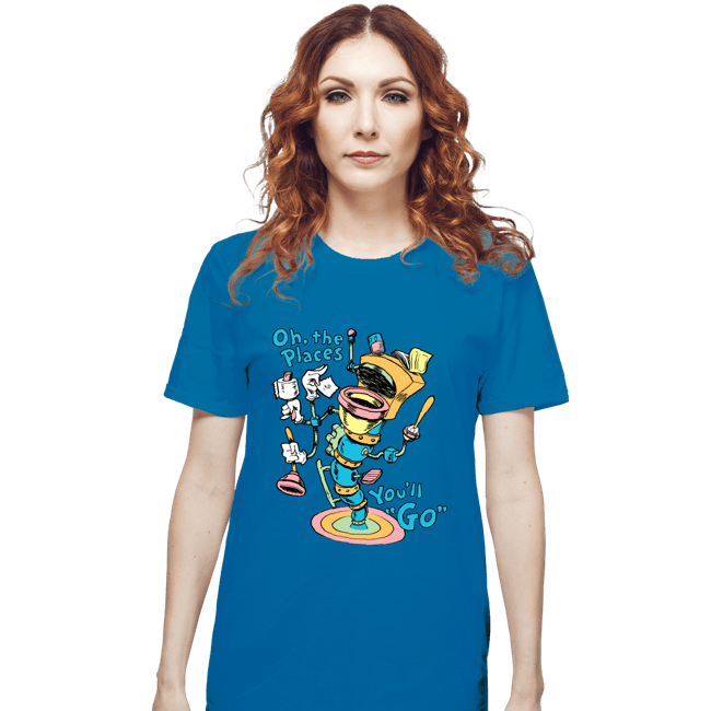 Secret_Shirts T-Shirts, Unisex / Small / Sapphire Oh The Places