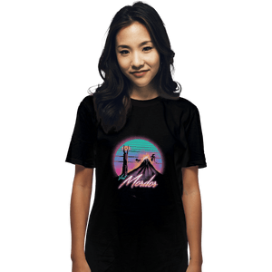 Shirts T-Shirts, Unisex / Small / Black Mordor Wave