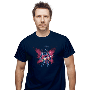 Shirts T-Shirts, Unisex / Small / Navy Mental Butterfly