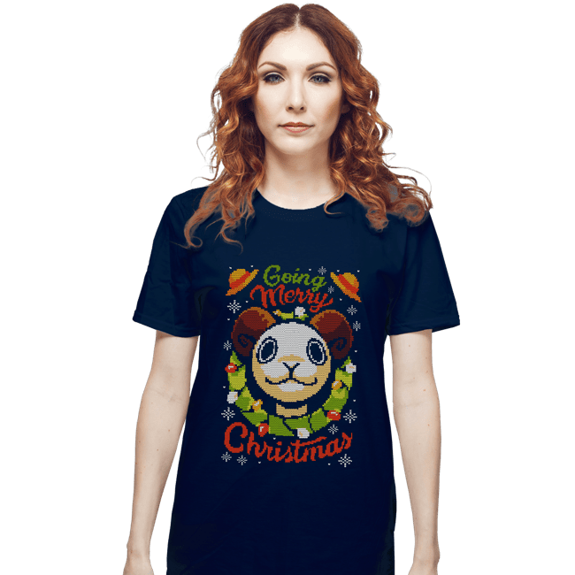 Daily_Deal_Shirts T-Shirts, Unisex / Small / Navy Going Merry Christmas