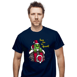 Daily_Deal_Shirts T-Shirts, Unisex / Small / Navy Long Live The Grinch