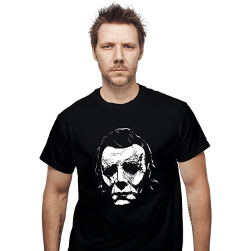 Shirts T-Shirts, Unisex / Small / Black Shape Of Myers