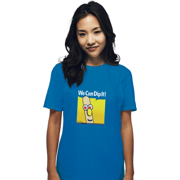 Shirts T-Shirts, Unisex / Small / Sapphire We Can Dip It