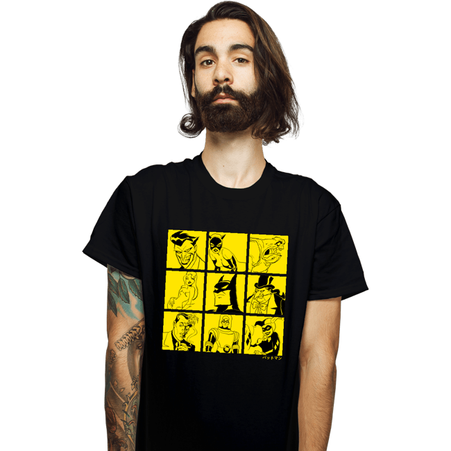 Daily_Deal_Shirts T-Shirts, Unisex / Small / Black Batman Villains'