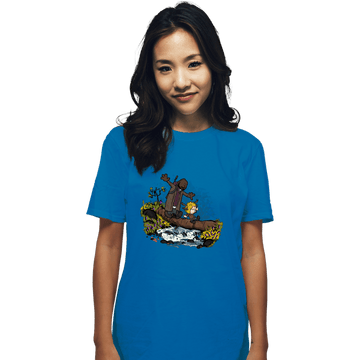 Secret_Shirts T-Shirts, Unisex / Small / Sapphire The Adventures Of The Deer-Boy