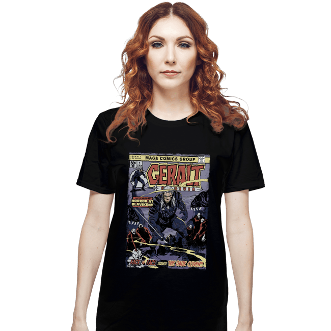Secret_Shirts T-Shirts, Unisex / Small / Black Mage Comics