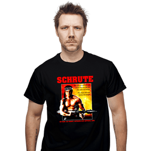 Secret_Shirts T-Shirts, Unisex / Small / Black Dwight Rambo