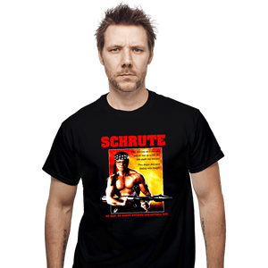 Secret_Shirts T-Shirts, Unisex / Small / Black Dwight Rambo