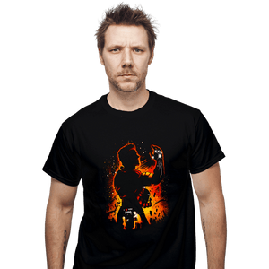 Shirts T-Shirts, Unisex / Small / Black Man Of Iron