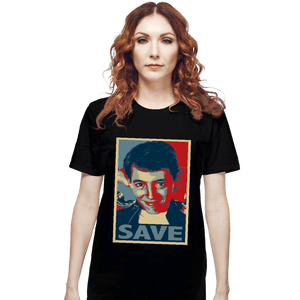 Shirts T-Shirts, Unisex / Small / Black Save Ferris