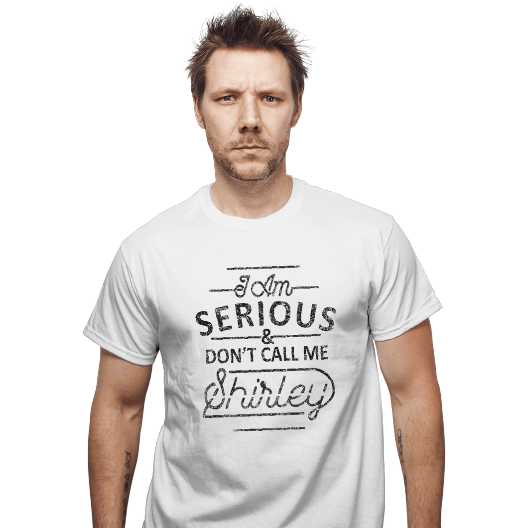 Shirts T-Shirts, Unisex / Small / White Shirley