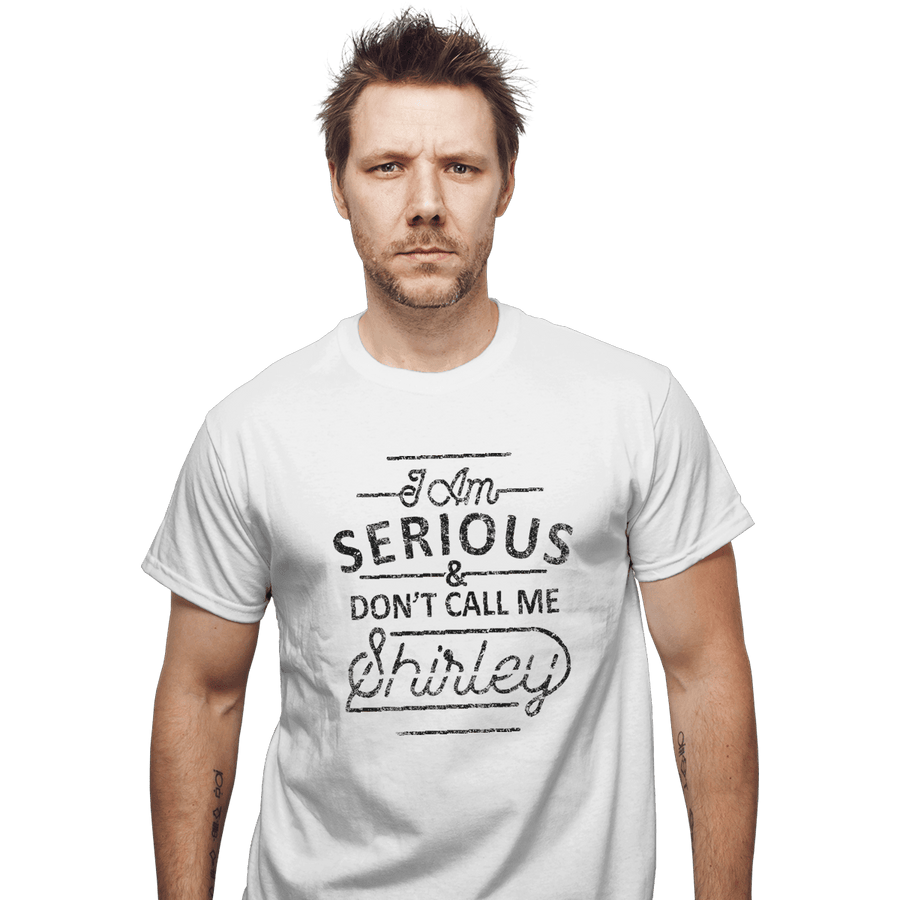 Shirts T-Shirts, Unisex / Small / White Shirley