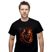 Load image into Gallery viewer, Daily_Deal_Shirts T-Shirts, Unisex / Small / Black The Tiefling Warrior
