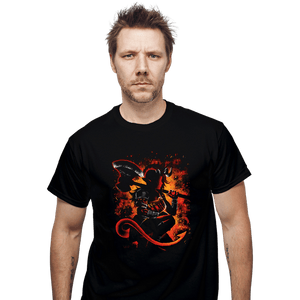Daily_Deal_Shirts T-Shirts, Unisex / Small / Black The Tiefling Warrior