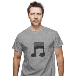 Shirts T-Shirts, Unisex / Small / Sports Grey Made Of Music