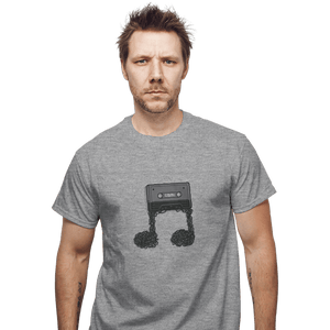 Shirts T-Shirts, Unisex / Small / Sports Grey Made Of Music