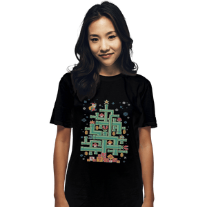 Shirts T-Shirts, Unisex / Small / Black It's a Tree Mario