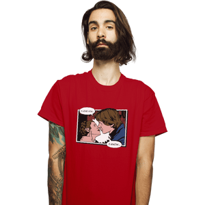 Shirts T-Shirts, Unisex / Small / Red Rebelstein Kiss