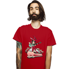 Load image into Gallery viewer, Shirts T-Shirts, Unisex / Small / Red Spare Change
