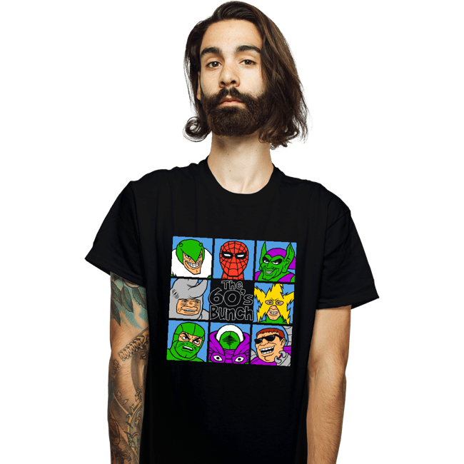 Secret_Shirts T-Shirts, Unisex / Small / Black The 60's Bunch