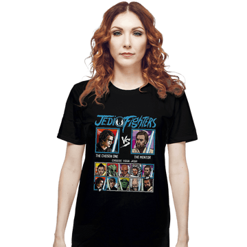 Daily_Deal_Shirts T-Shirts, Unisex / Small / Black Jedi Fighters