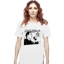 Load image into Gallery viewer, Secret_Shirts T-Shirts, Unisex / Small / White The Twin Peaks LP
