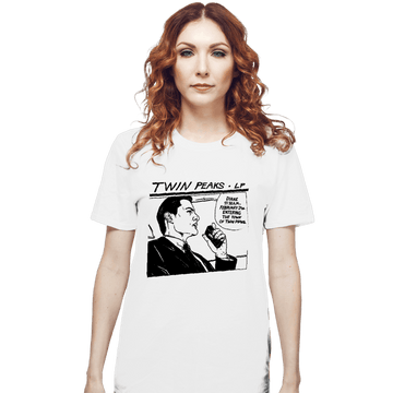 Secret_Shirts T-Shirts, Unisex / Small / White The Twin Peaks LP