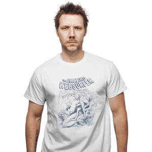 Shirts T-Shirts, Unisex / Small / White Web Surfer