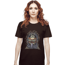 Load image into Gallery viewer, Shirts T-Shirts, Unisex / Small / Dark Chocolate The Umbrella Throne
