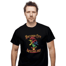 Load image into Gallery viewer, Shirts T-Shirts, Unisex / Small / Black Raccoon City Apothecary
