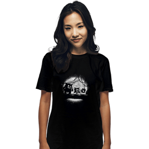 Shirts T-Shirts, Unisex / Small / Black Moonlight Ghost Types