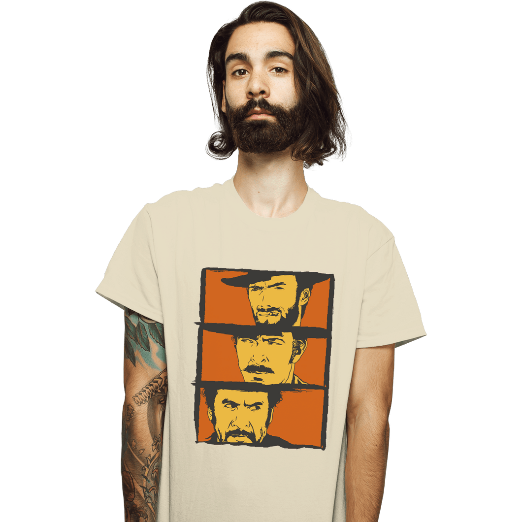 Shirts T-Shirts, Unisex / Small / Natural The Good The Bad And The Ugly