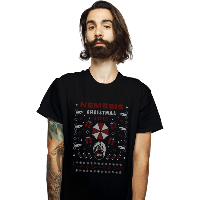 Shirts T-Shirts, Unisex / Small / Black Nemesis Christmas Ugly Sweater