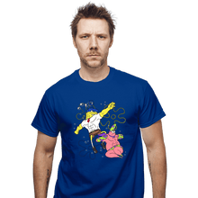 Load image into Gallery viewer, Daily_Deal_Shirts T-Shirts, Unisex / Small / Royal Blue Sponge Knight Returns
