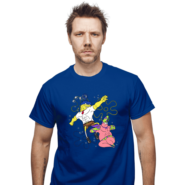 Daily_Deal_Shirts T-Shirts, Unisex / Small / Royal Blue Sponge Knight Returns