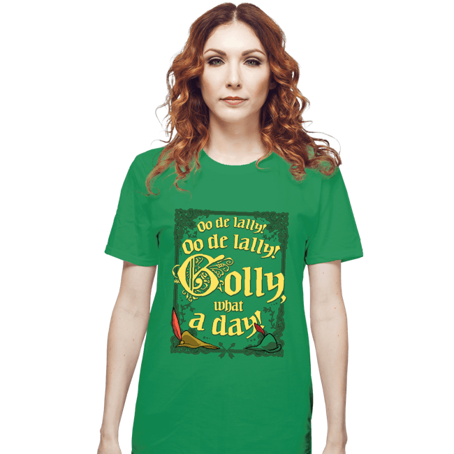 Daily_Deal_Shirts T-Shirts, Unisex / Small / Irish Green Golly What A Day!