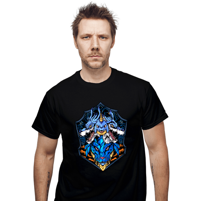 Shirts T-Shirts, Unisex / Small / Black Blue Warrior