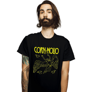 Shirts T-Shirts, Unisex / Small / Black Corn Holio
